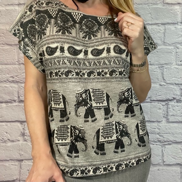 Ginger G Tops - Ginger G Dolan style Indian-inspired blouse